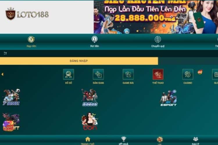 Điều kiện đăng nhập Loto188 chi tiết nhất